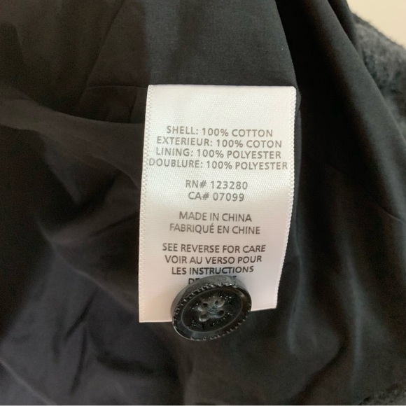 Travis Mathew Mens Elijah Gray 100% cotton button down Jacket pockets XXL - Picture 5 of 9